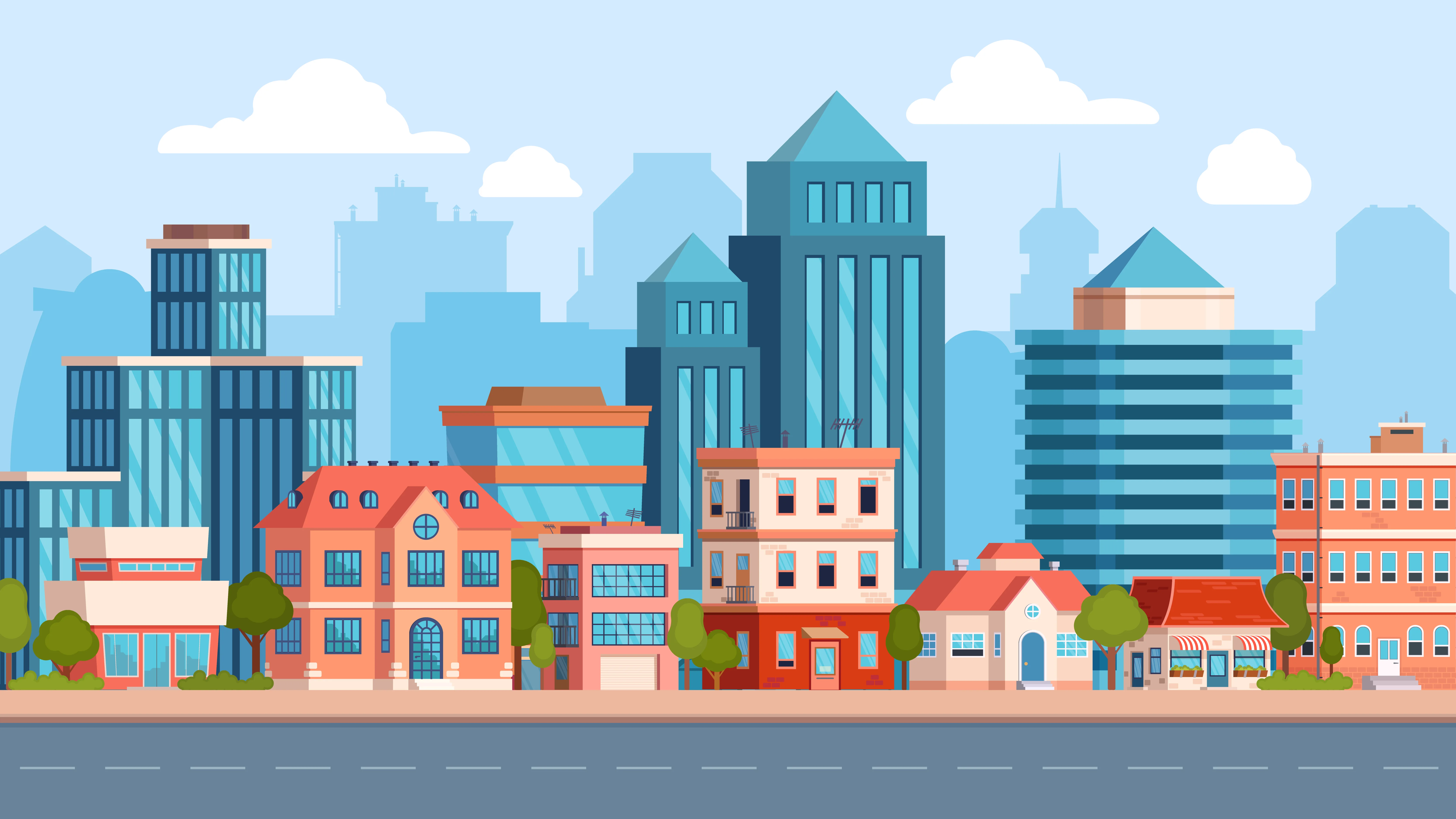 The colourful city of Plotconomy